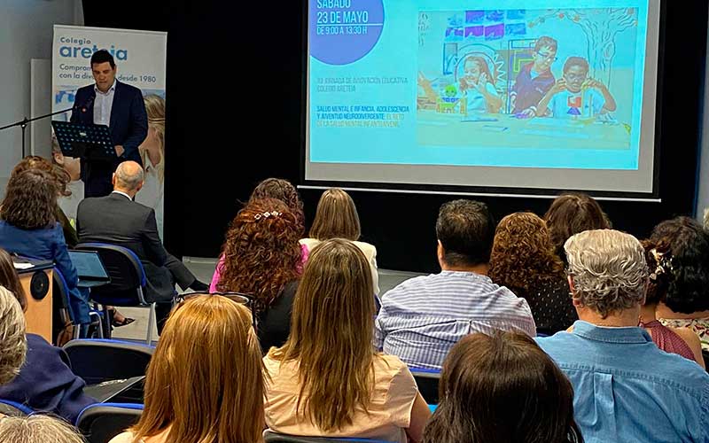 El colegio Areteia celebra su XII Jornada de Innovación Educativa centrada en la salud mental y la neurodiversidad El colegio Areteia celebra su XII Jornada de Innovación Educativa centrada en la salud mental y la neurodiversidad