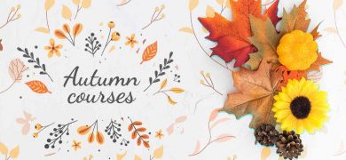 autumn courses banner 390x180 - Formación