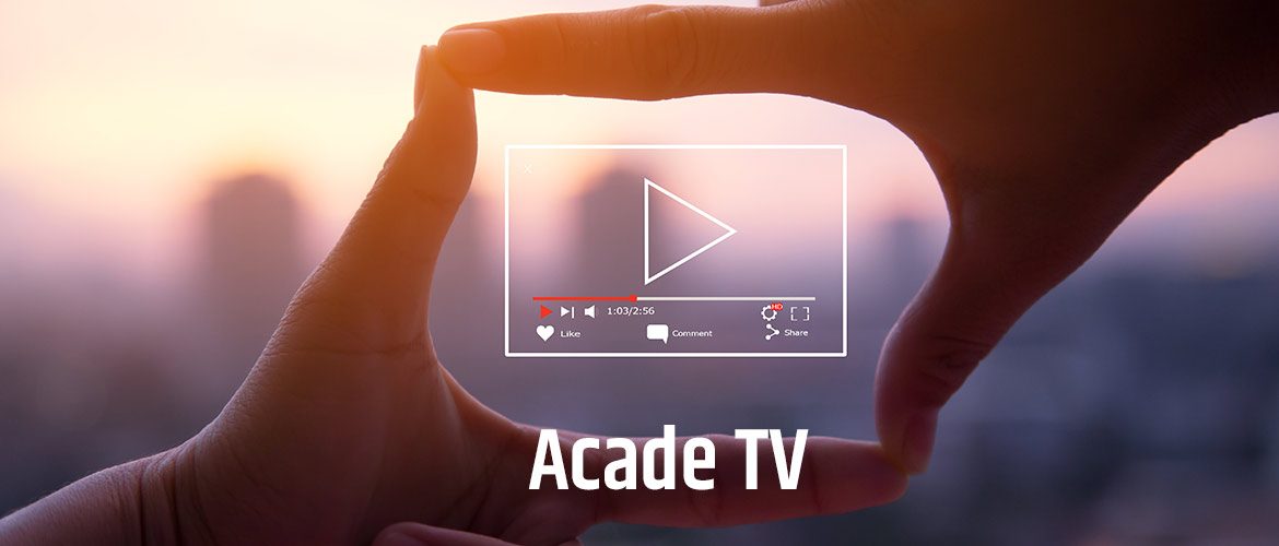 banner acade tv 1170x500 - Acade TV