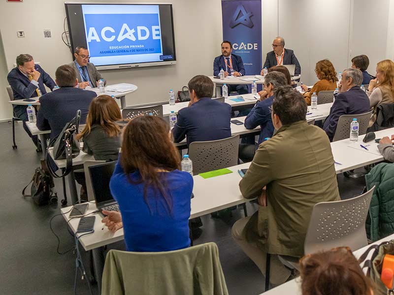 asamblea general asociados 2025 12 - ACADE celebró su Asamblea General en el Creative Campus de la Universidad Europea de Madrid